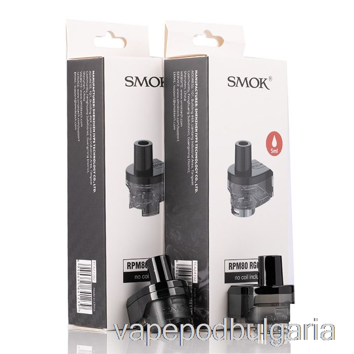 Vape 10000 Дръпки Smok Rpm80 Replacement Pods Rgc Version